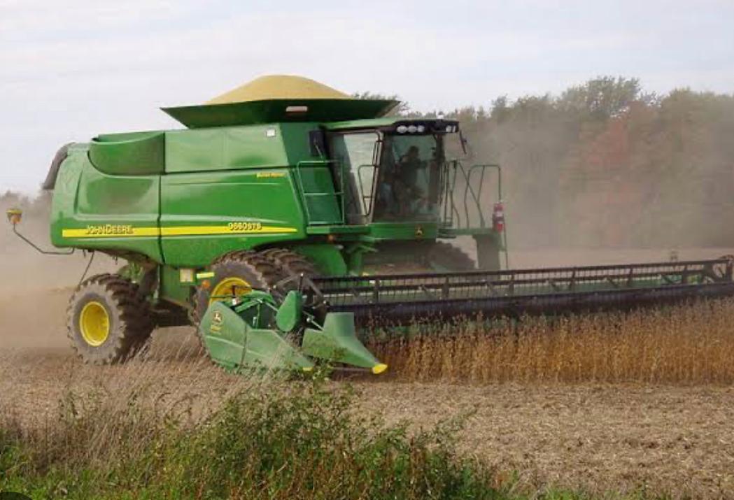 Soya harvest in Zimbabwe